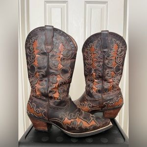 Ladies Ariat Heeled Boots (Size 7.5B)